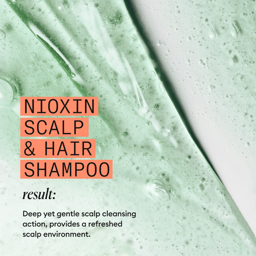 Nioxin System 4 Cleanser Shampoo for Coloured Treated Hair with Progressed Thinning 300ml
