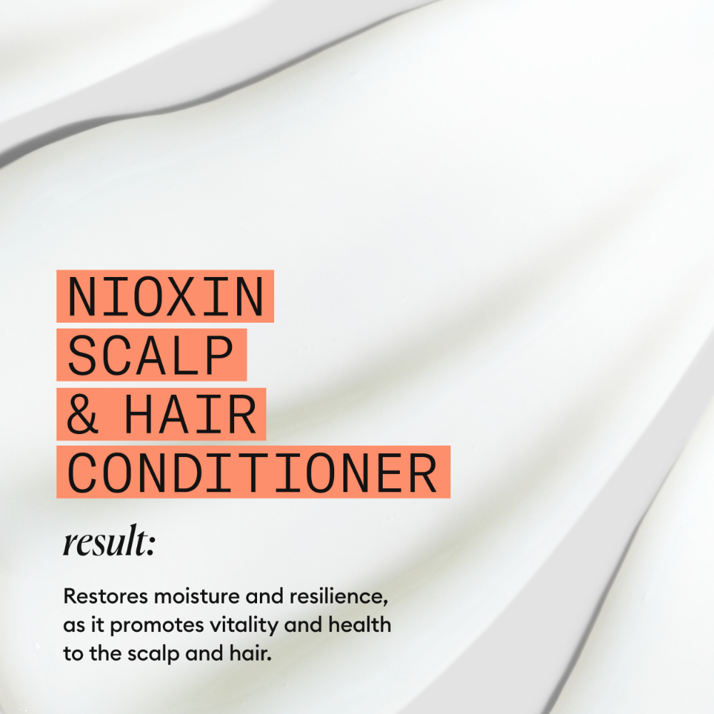 Nioxin System 4 Scalp Therapy Conditioner for Coloured Treated Hair with Progressed Thinning 300ml