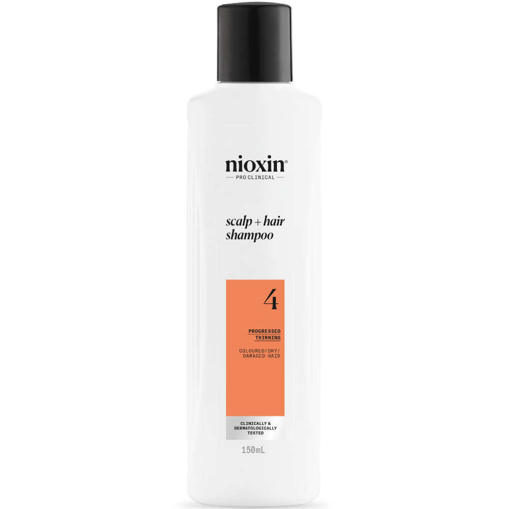 Nioxin System 4 Hair Starter Kit for Coloured Treated Hair with Progressed Thinning