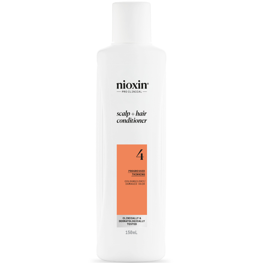 Nioxin System 4 Hair Starter Kit for Coloured Treated Hair with Progressed Thinning