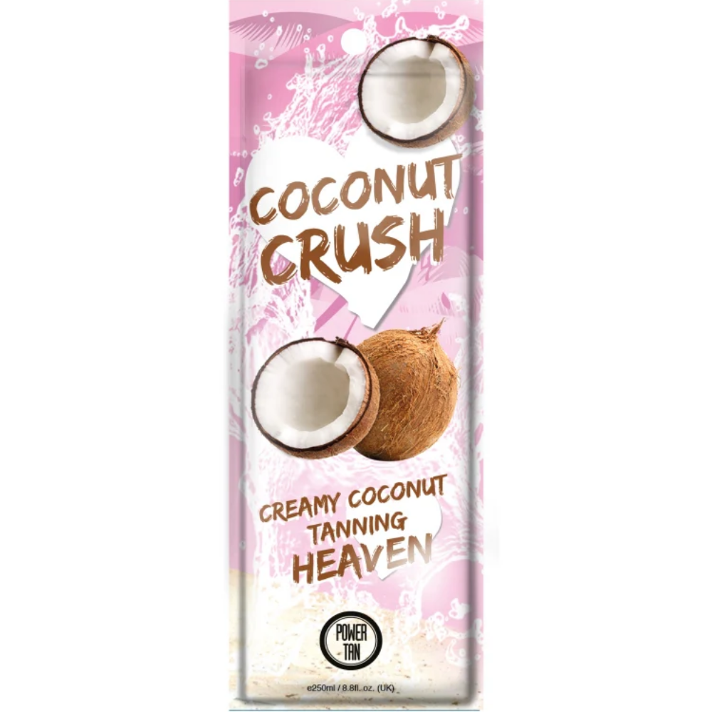 Power Tan Coconut Crush Creamy Coconut Heaven Tanning Accelerator Sachet 20ml