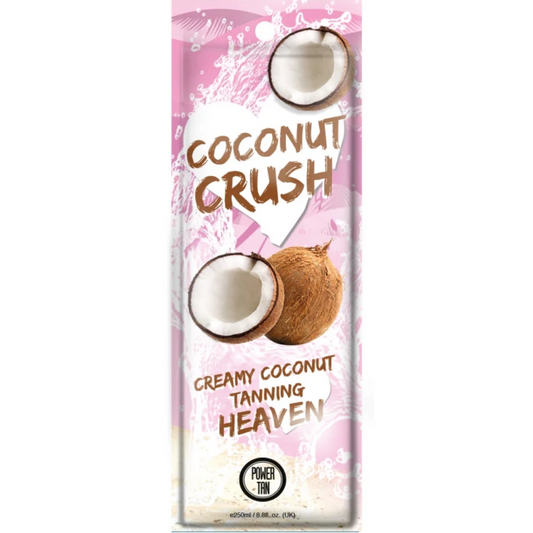 Power Tan Coconut Crush Creamy Coconut Heaven Tanning Accelerator Sachet 20ml