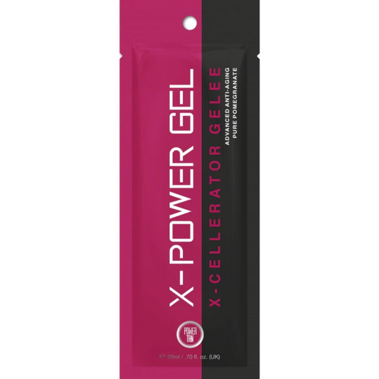 Power Tan X-Power Gel X-Cellerator Gelee Tanning Accelerator Sachet 20ml