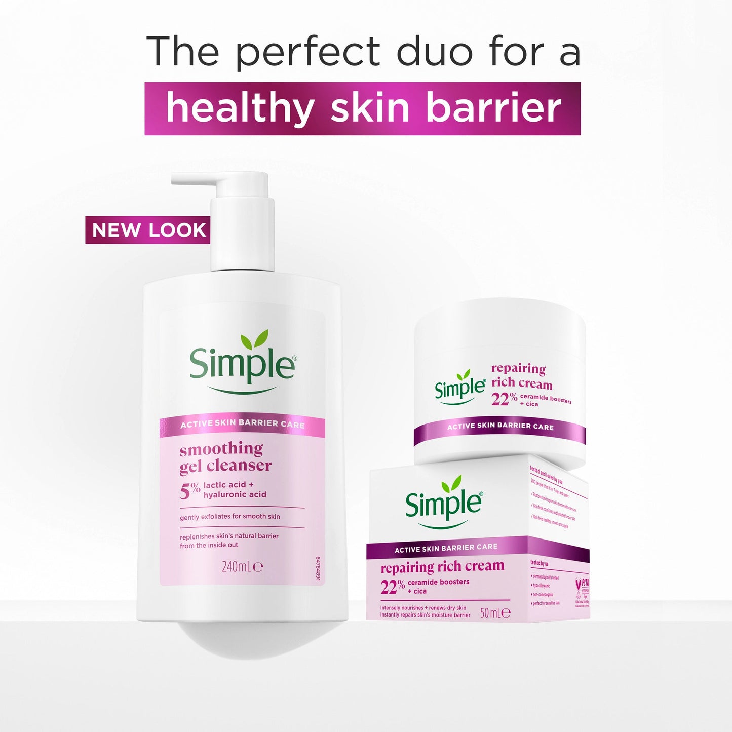 Simple Smoothing Gel Cleanser 230ml