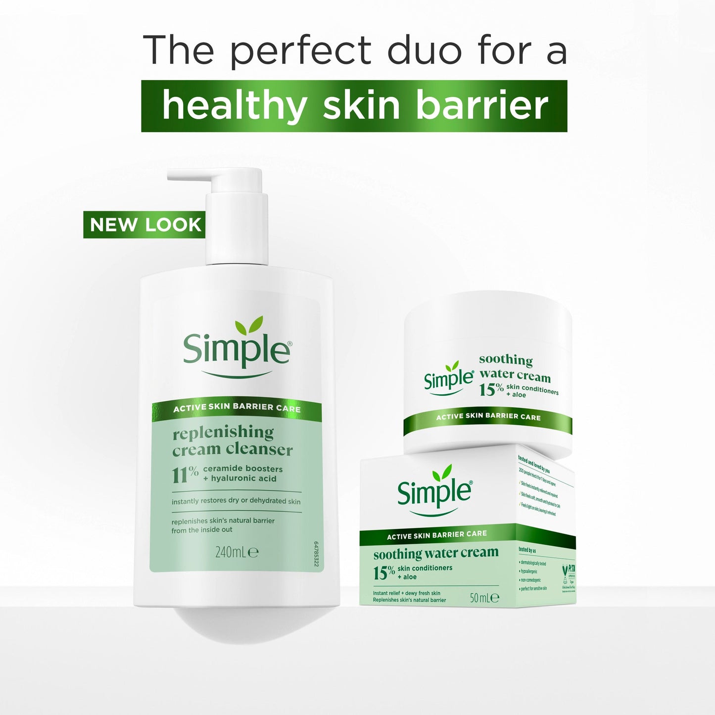 Simple Replenishing Cream Cleanser 240ml