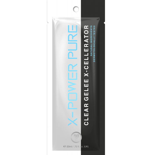 Power Tan X-Power Pure Clear Gelee X-Celellerator Tanning Accelerator Sachet 20ml