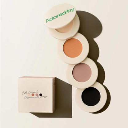 Adored By Matte Stack 4 Colour Nude Eyeshadow Palette