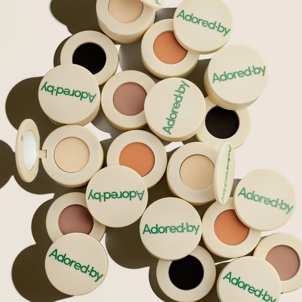 Adored By Matte Stack 4 Colour Nude Eyeshadow Palette