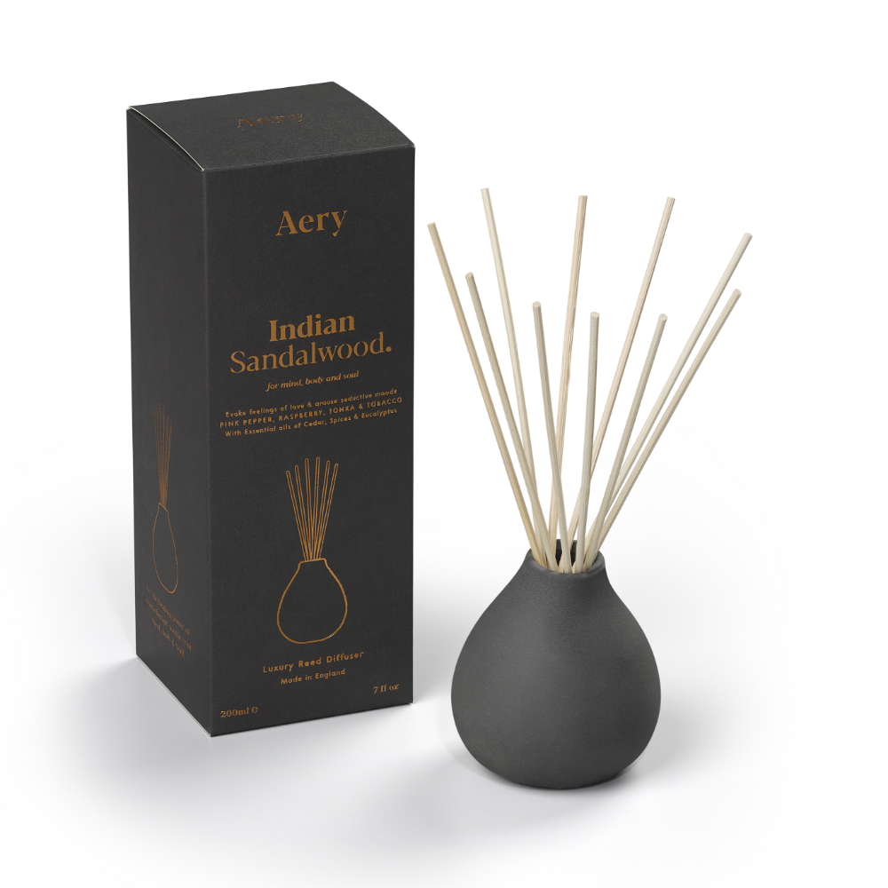 Aery Indian Sandalwood Reed Diffuser 200ml
