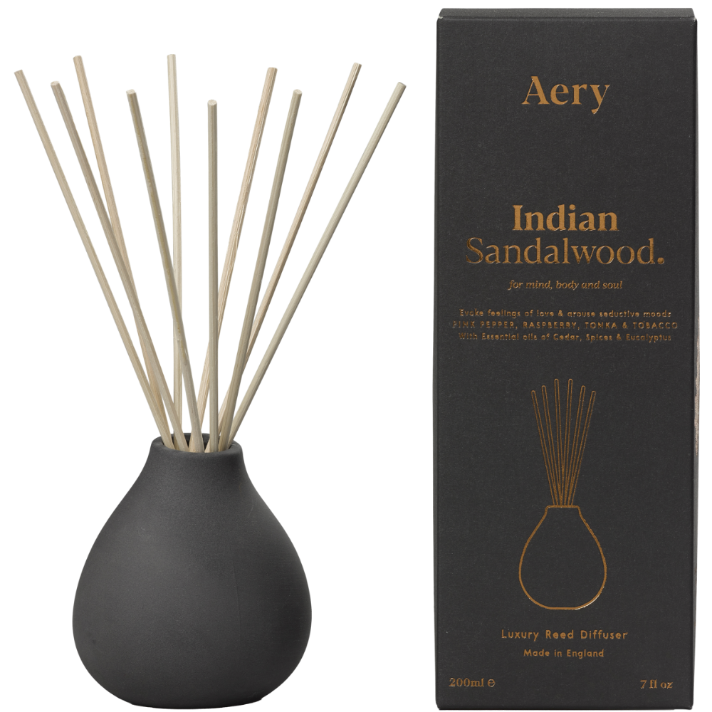 Aery Indian Sandalwood Reed Diffuser 200ml