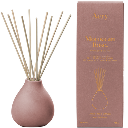 Aery Moroccan Rose Reed Diffuser 200ml