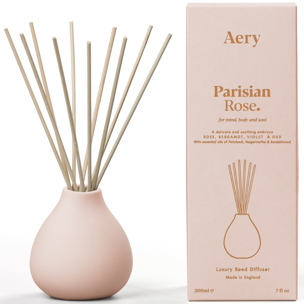 Aery Parisian Rose Reed Diffuser 200ml