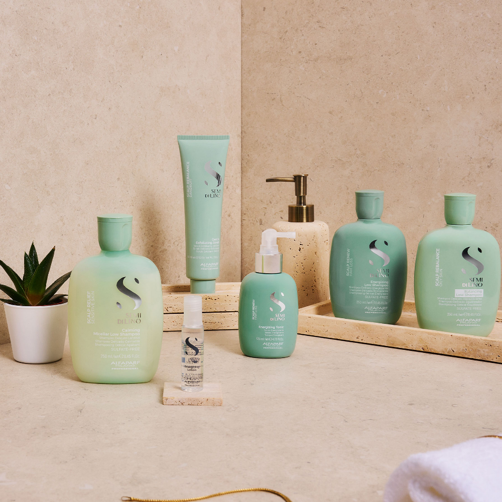 Alfaparf Milano Semi Di Lino Scalp Rebalance Gentle Exfoliating Scrub 150ml