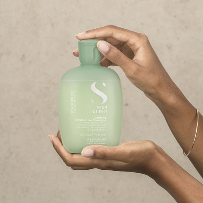 Alfaparf Milano Semi Di Lino Scalp Relief Calming Micellar Low Shampoo 250ml