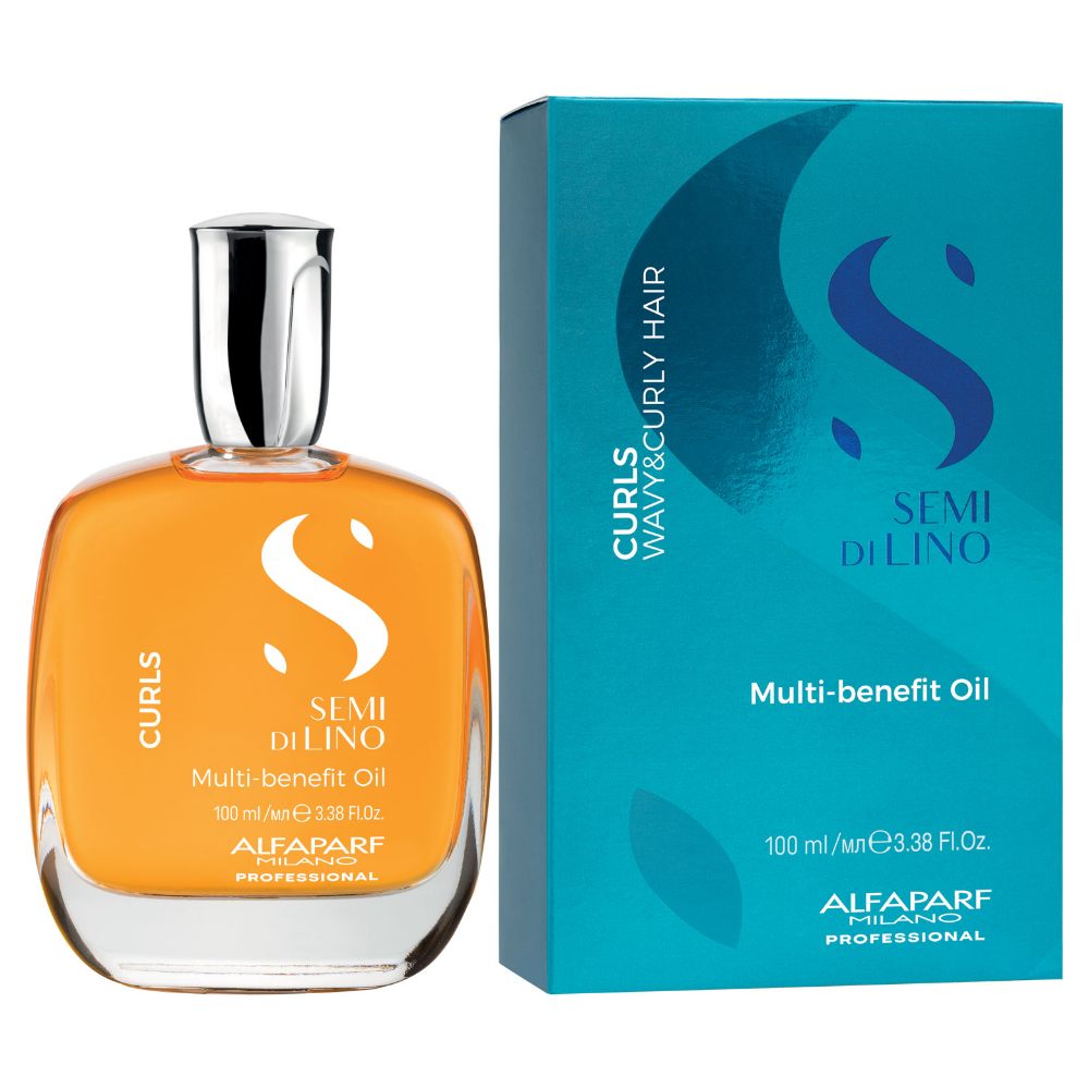 Alfaparf Milano Semi Di Lino Curls Multi-Benefit Oil 100ml