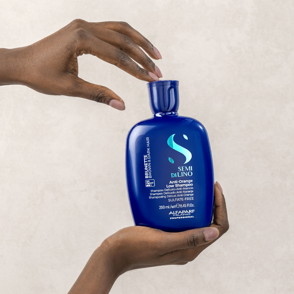 Alfaparf Milano Semi Di Lino Brunette Anti-Orange Low Shampoo 250ml
