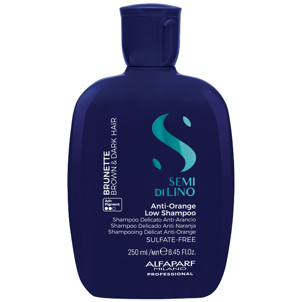 Alfaparf Milano Semi Di Lino Brunette Anti-Orange Low Shampoo 250ml