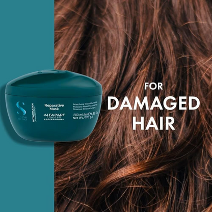 Alfaparf Milano Semi Di Lino Reparative Reconstruction Hair Mask 200ml