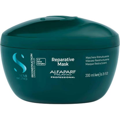 Alfaparf Milano Semi Di Lino Reparative Reconstruction Hair Mask 200ml