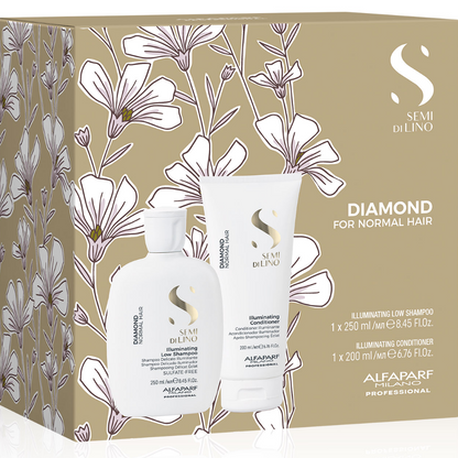 Alfaparf Milano Semi Di Lino Diamond Illuminating Duo Kit
