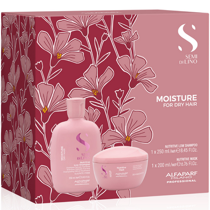 Alfaparf Milano Semi Di Lino Moisture Nutritive Duo Kit