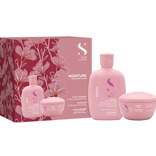 Alfaparf Milano Semi Di Lino Moisture Nutritive Duo Kit