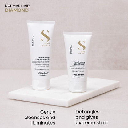 Alfaparf Milano Semi Di Lino Diamond Illuminating Mini Kit