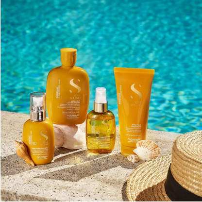 Alfaparf Milano Semi Di Lino Sunshine After Sun Care Trio