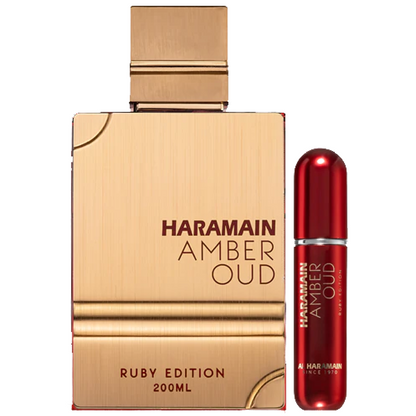 Al Haramain Amber Oud Ruby Eau De Parfum Gift Set 75ml