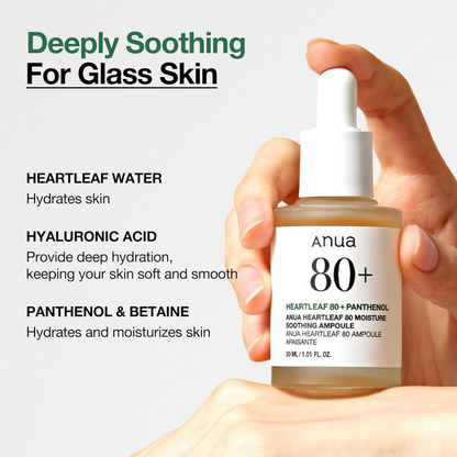 Anua Heartleaf 80 Soothing Ampoule 30ml