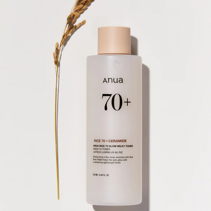 Anua Rice 70 Glow Milky Toner 250ml