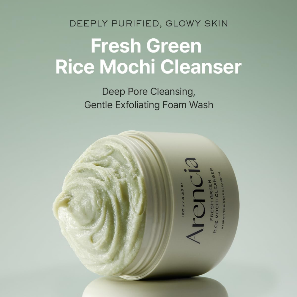 Arencia Fresh Green Mochi Cleanser 120g