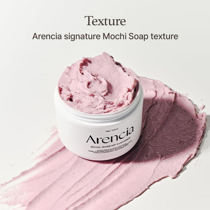 Arencia Fresh Royal Rosehip Mochi Cleanser 120g