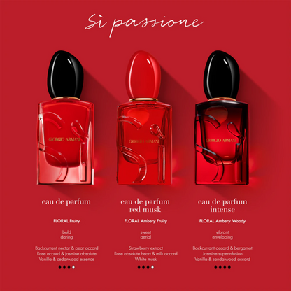 Giorgio Armani Si Passione Red Musk Eau De Parfum 30ml