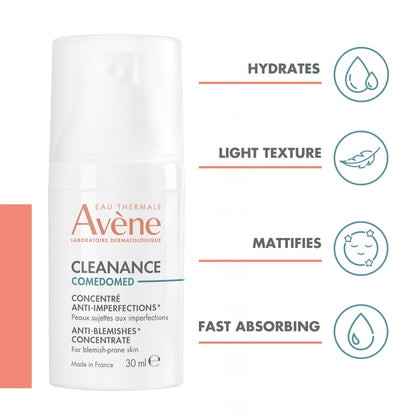 Avene Cleanance Comedomed Anti-blemish Concentrate Moisturiser 30ml