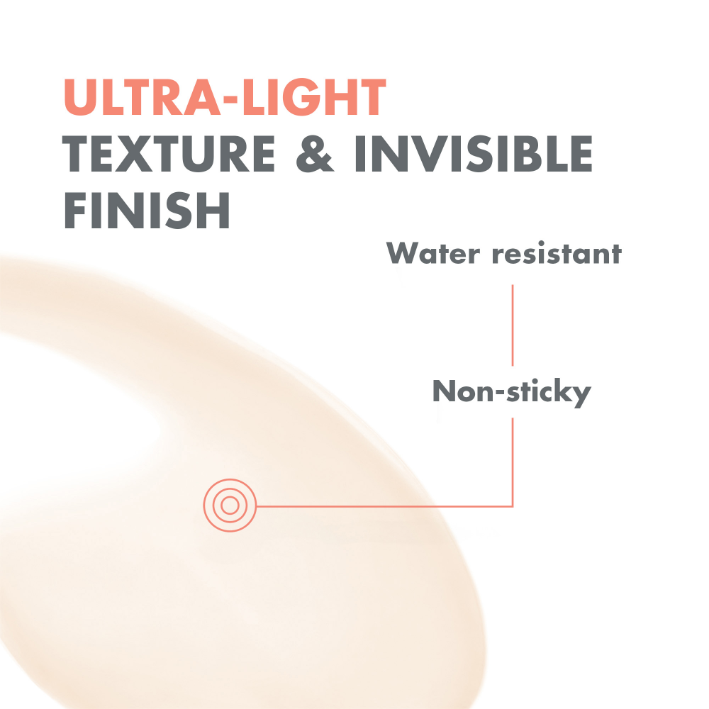 Avene Ultra Fluid Invisible Face Sunscreen SPF50 50ml