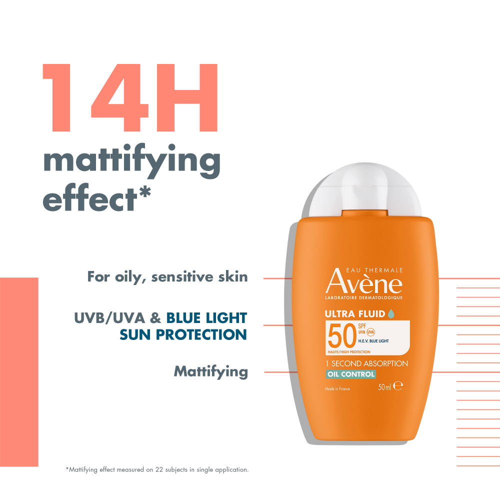 Avene Ultra Fluid Oil Control Sunscreen SPF50 50ml