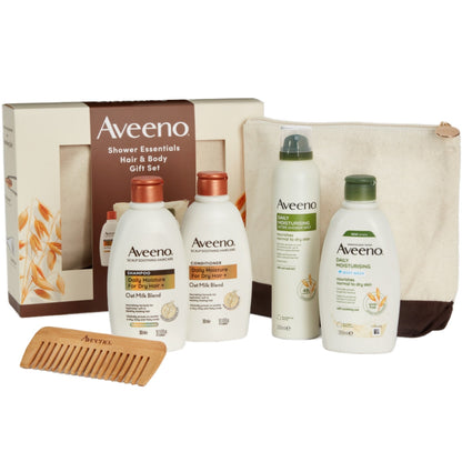 Aveeno Shower Essentials Hair & Body Gift Set