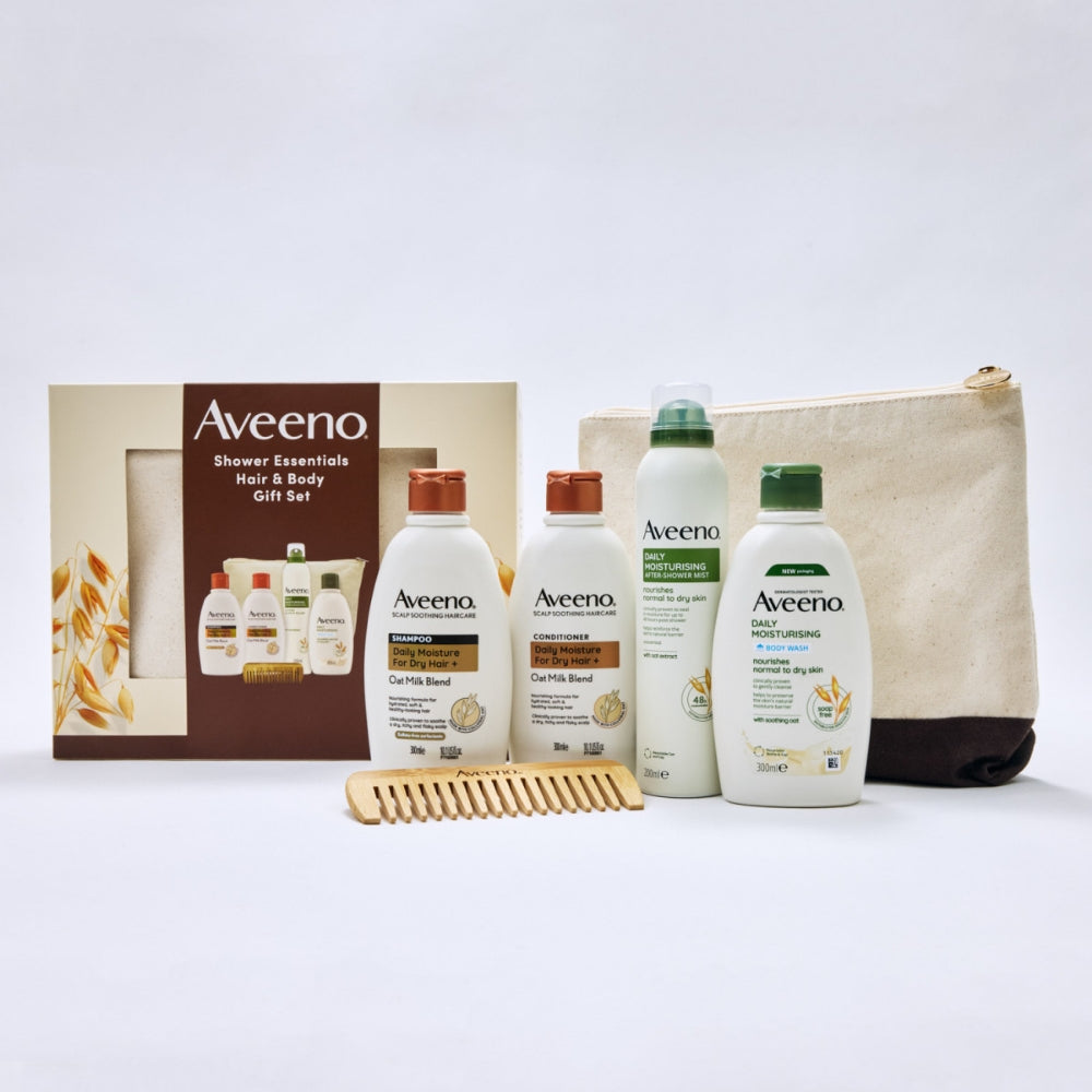 Aveeno Shower Essentials Hair & Body Gift Set