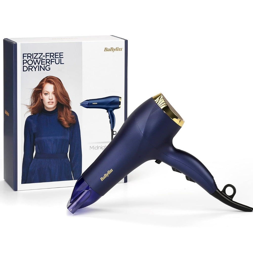 BaByliss Midnight Luxe 2300 Hair Dryer 5781U