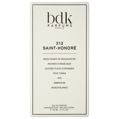 BDK Parfums 312 Saint-Honoré Eau De Parfum 100ml