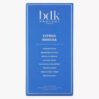 BDK Parfums Citrus Riviera Eau De Parfum 100ml