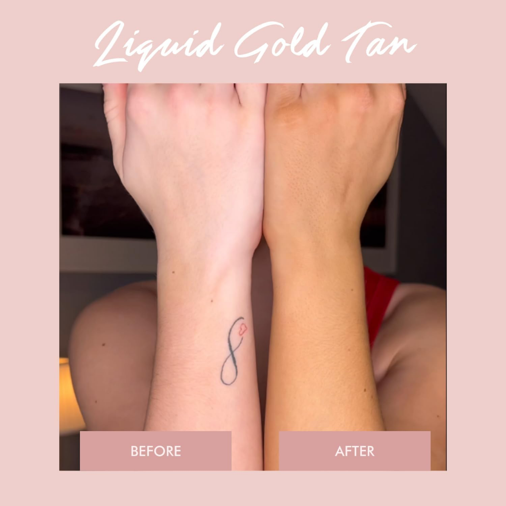 Bellamianta Liquid Gold Tanning Liquid Medium 200ml