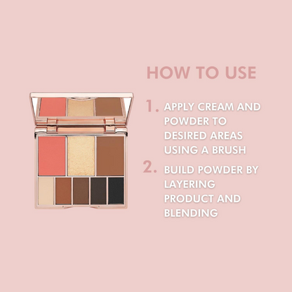 Bellamianta The All In One 8 Colour Face Makeup Palette
