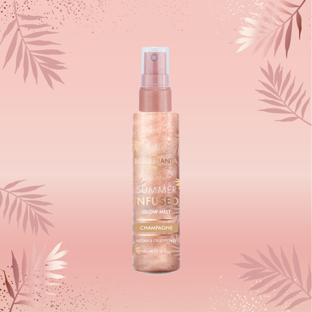 Bellamianta Summer Infused Glow Mist Champagne 100ml