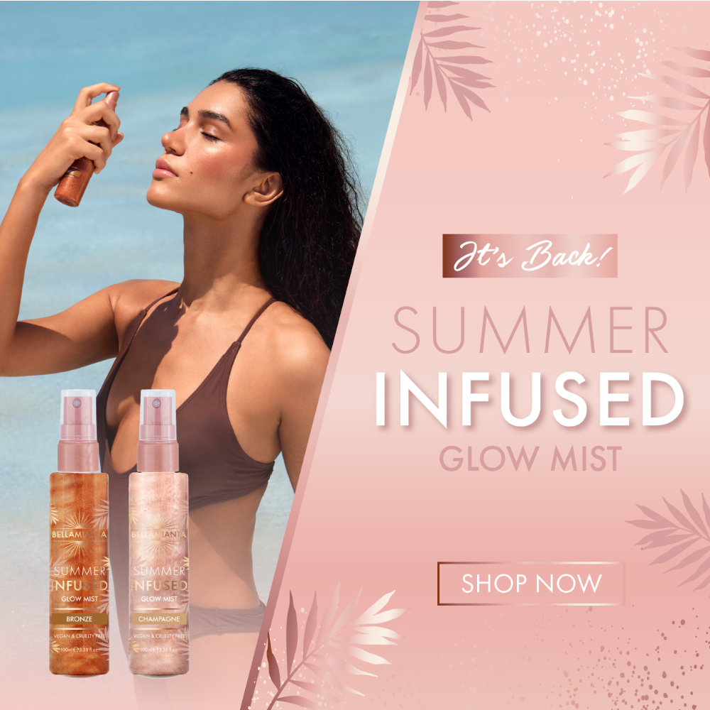 Bellamianta Summer Infused Glow Mist Champagne 100ml