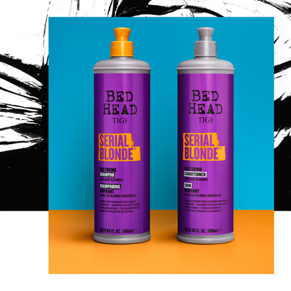 TIGI Bed Head Serial Blonde Restoring Shampoo & Conditioner Twin 2 x 600ml