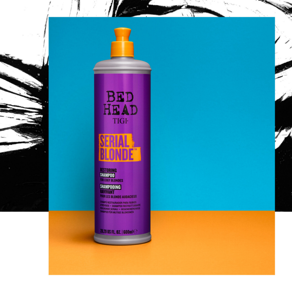 TIGI Bed Head Serial Blonde Restoring Shampoo & Conditioner Twin 2 x 600ml