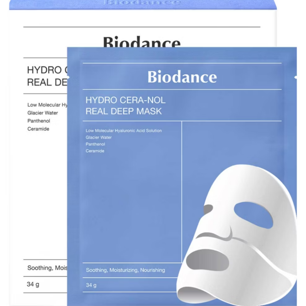 Biodance Hydro Cera-Nol Real Deep Mask Pack 4 x 34g