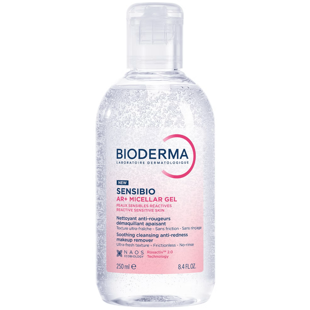 Bioderma Sensibio AR+ Micellar Gel Soothing Cleansing Anti-Redness Makeup Remover 250ml